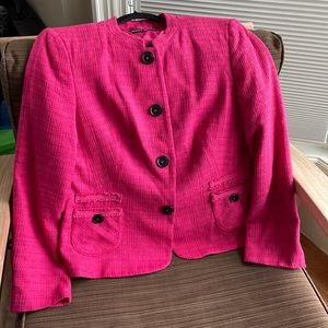 Pink unlined jacket by Gerry Weber. Size 12